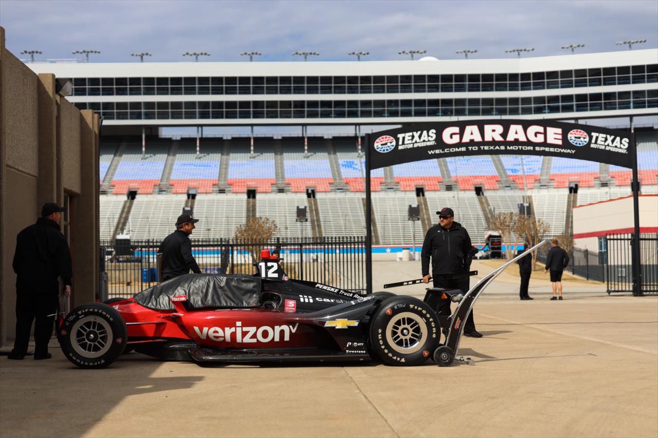 Will Power - Texas Motor Speedway Test - By: Chris Owens -- Photo by: Chris Owens